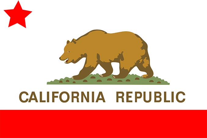 california state flag